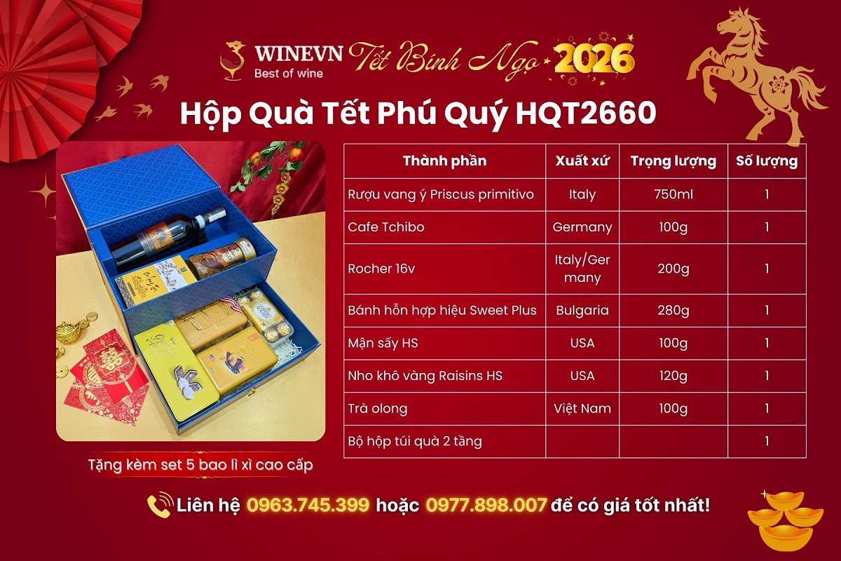 Hộp Quà Tết Phú Quý HQT2660