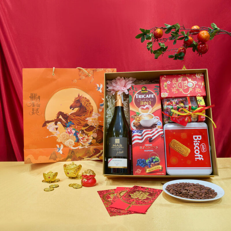 Hộp Quà Tết đỏ