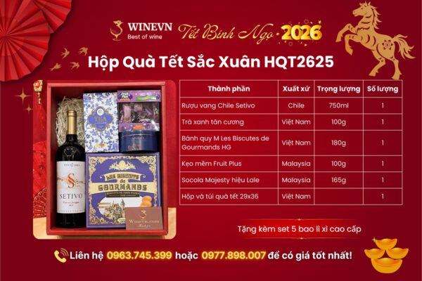 Hộp Quà Tết Xuân An HQT2626