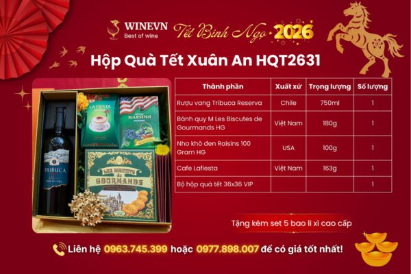 Hộp Quà Tết Xuân An HQT2631
