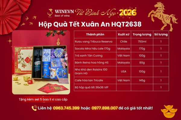 Hộp Quà Tết Xuân An HQT2638