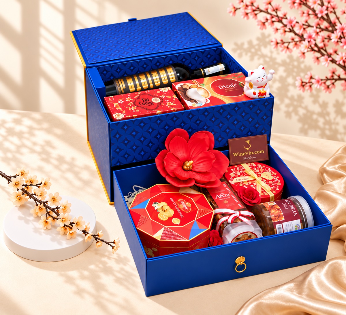 Hộp Quà Tết Đại Cát HQT2644