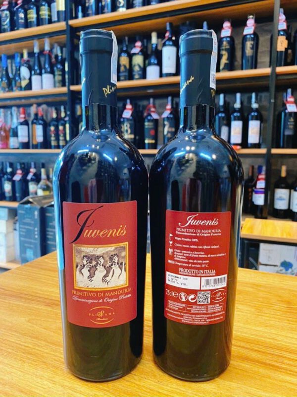 Rượu vang Juvenis Primitivo Di Manduria
