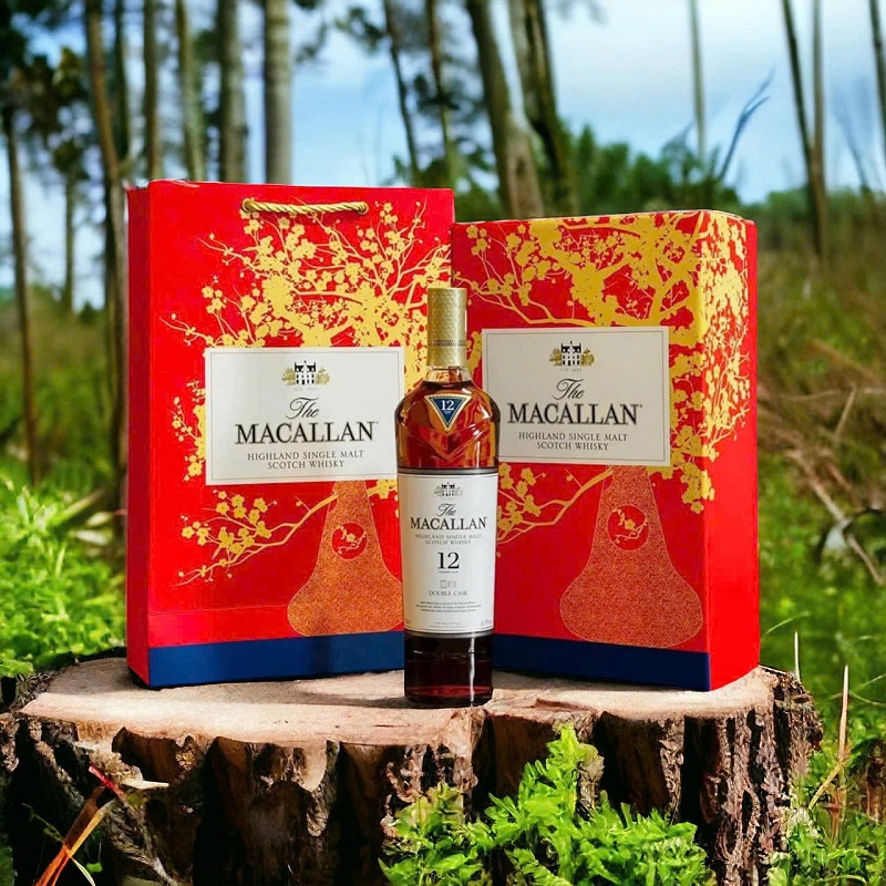 hộp rượu Tết Macallan