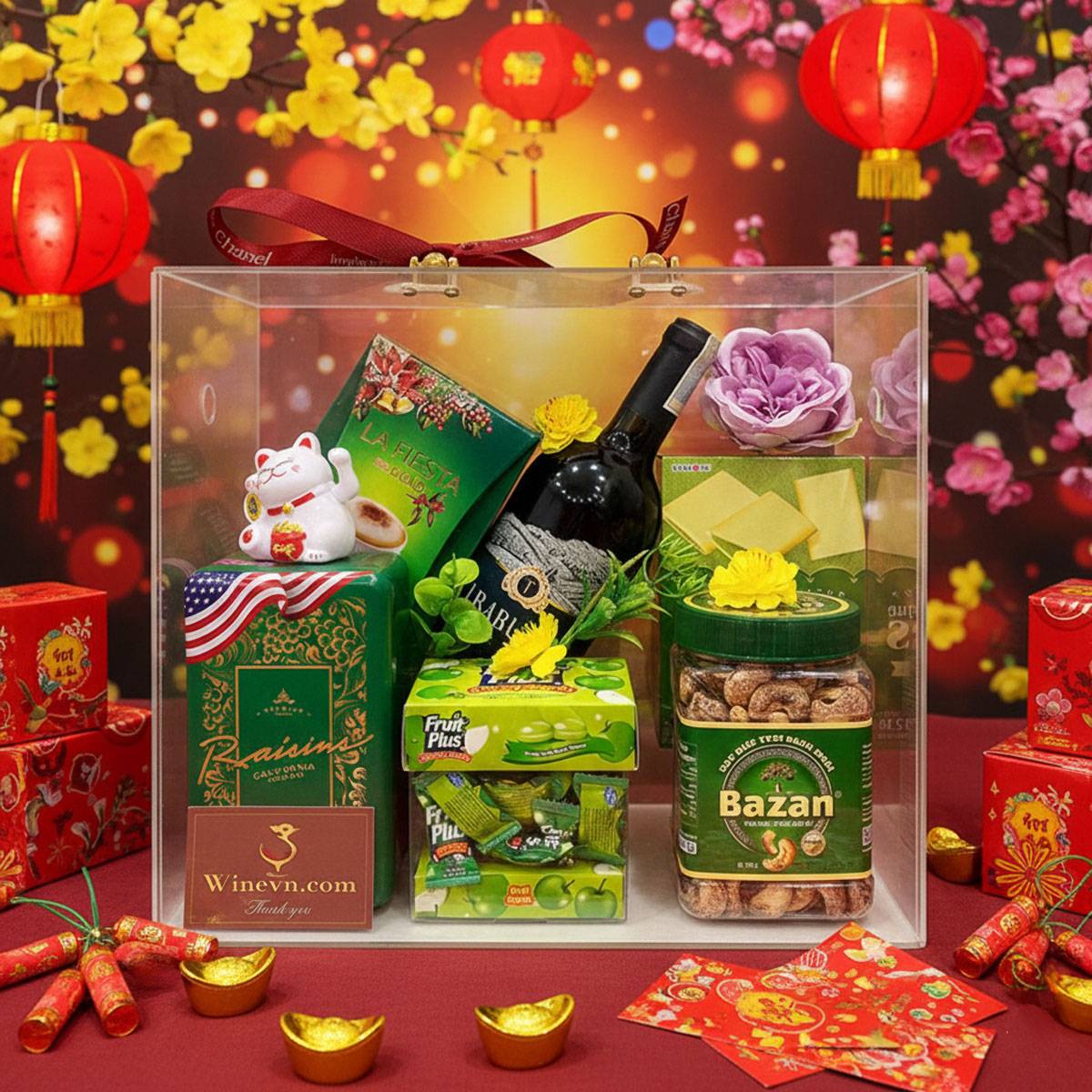 Hộp Quà Tết giá 1 triệu Lộc Xuân HQT2618