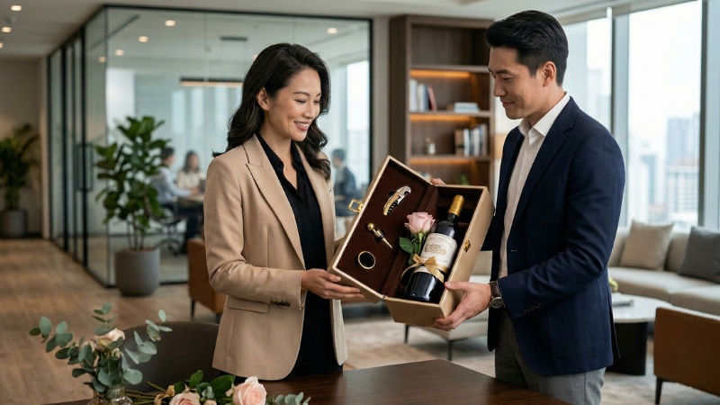 Quà tặng rượu vang 8/3