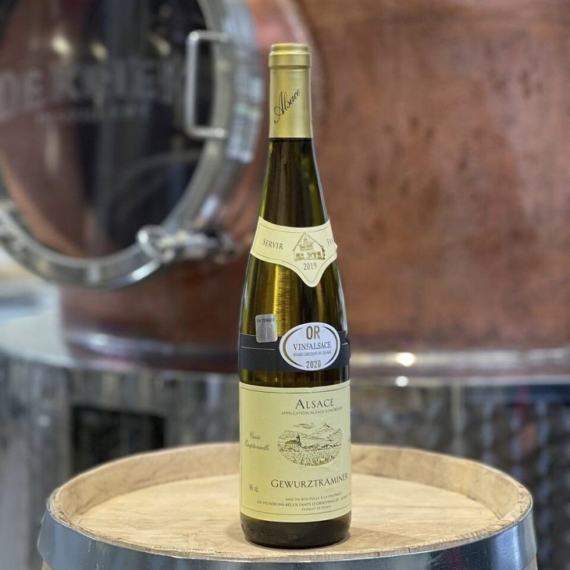 Rượu vang Alsace Gewürztraminer