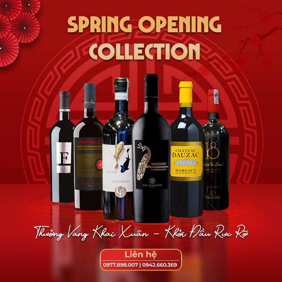 Rượu vang khai xuân