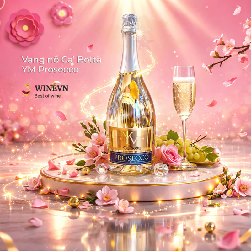 Vang Prosecco làm từ nho Glera