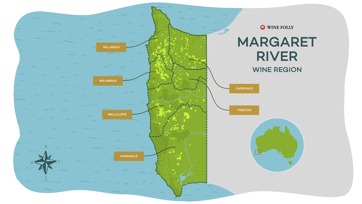 Vùng làm vang Margaret River 