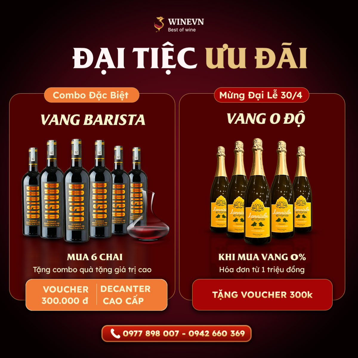 Banner ưu đãi 30/4