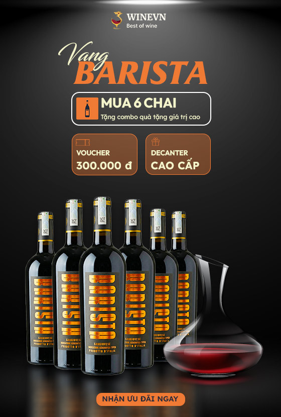 Banner mua 6 chai Barista