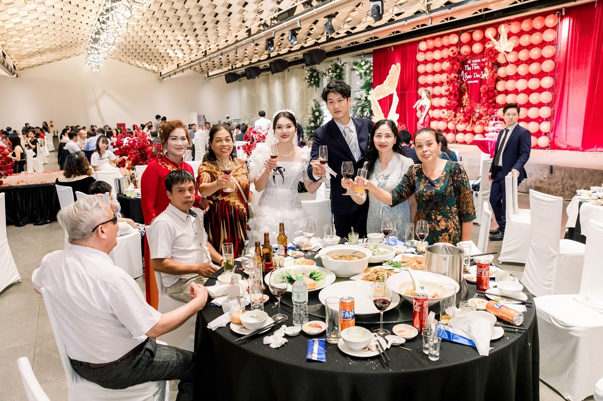 Quy trình mời rượu đám cưới