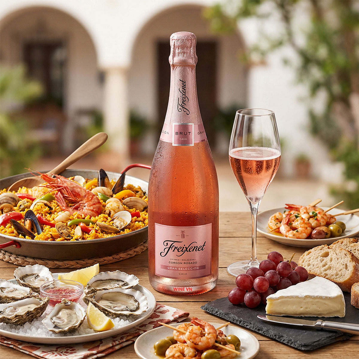 Chai rượu Cava ngon