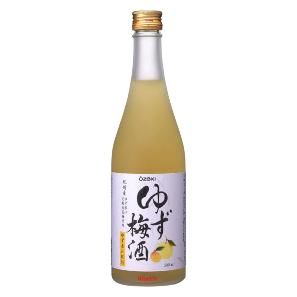 Rượu Mơ Nhật Ozeki Umeshu Nakano Yuzu Vị Chanh