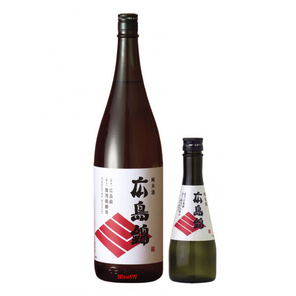 Rượu Sake Kamotsuru Junmaishu Hiroshima Nishiki