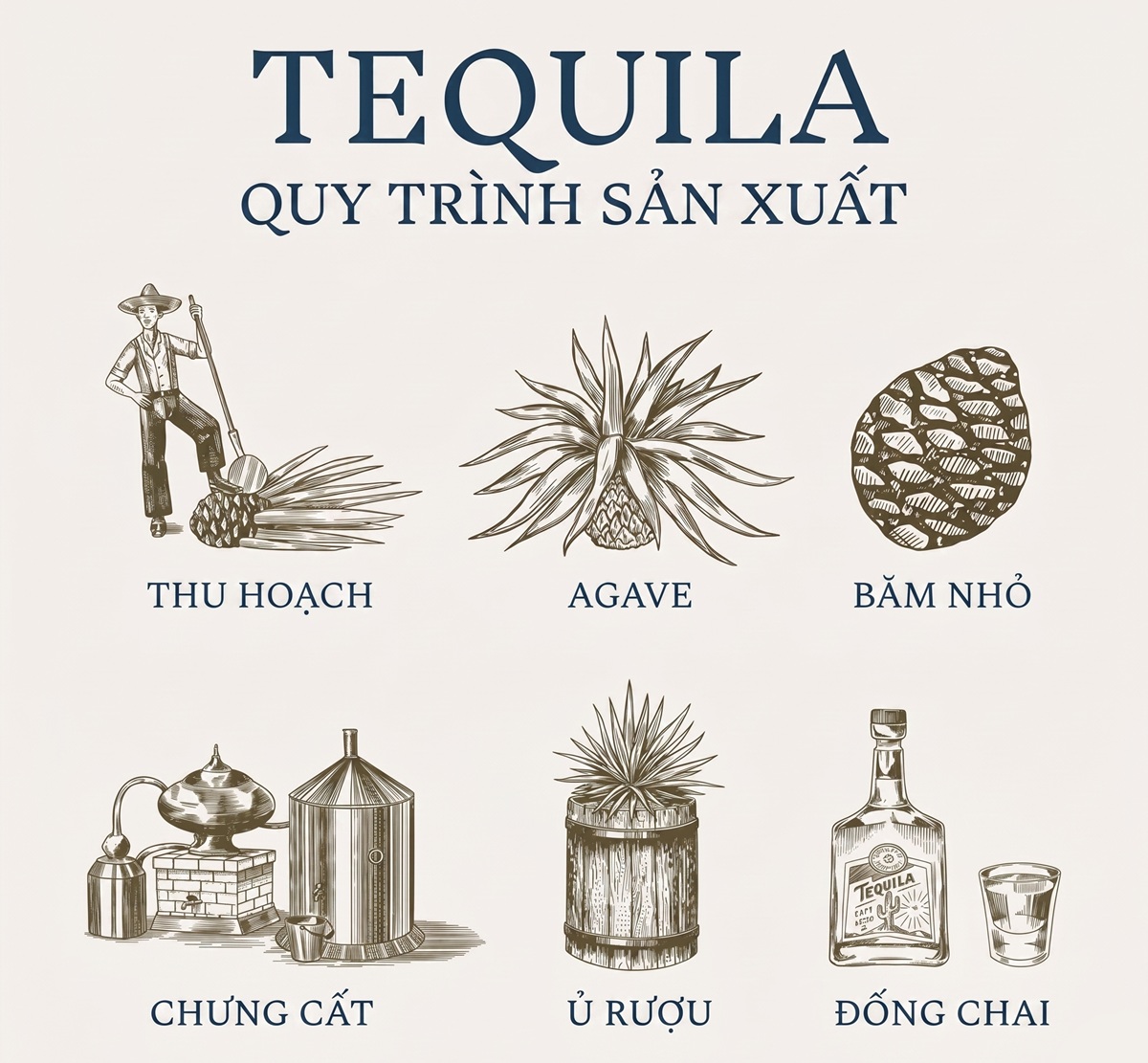 Sản xuất rượu Jose Cuervo