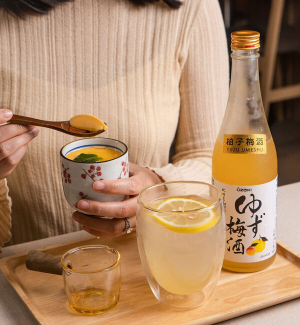 Rượu Mơ Nhật Ozeki Umeshu Nakano Yuzu Vị Chanh