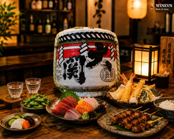 Sake Ozeki Barrel