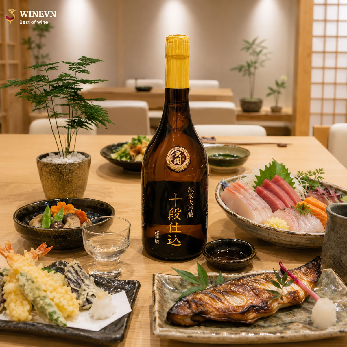 Văn hóa uống rượu Sake Nhật Bản