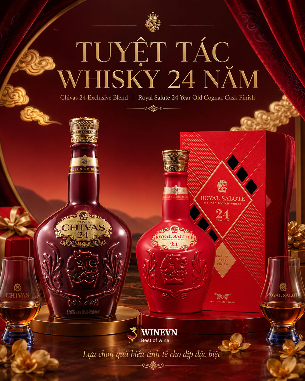 Rượu Chivas 24 giá bao nhiêu