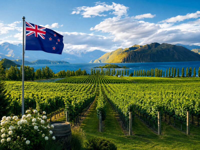 Các vùng rượu vang New Zealand