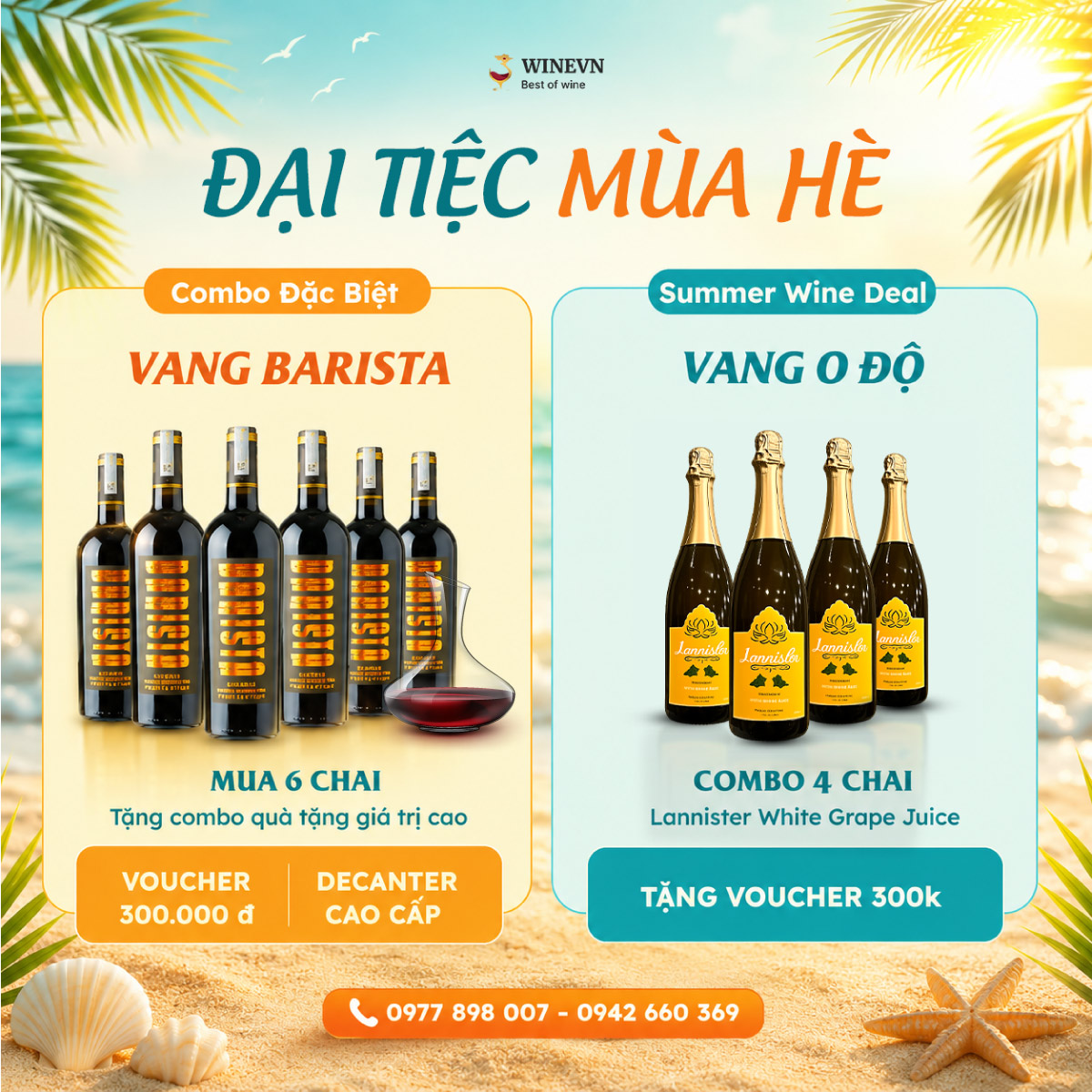 Pop up ưu đãi mùa hè