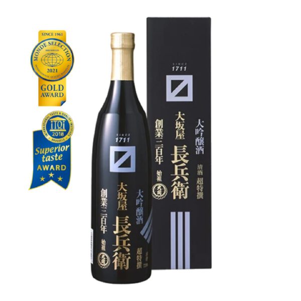 Rượu Sake Chotokusen Osakaya Chobei Daiginjo 720ml