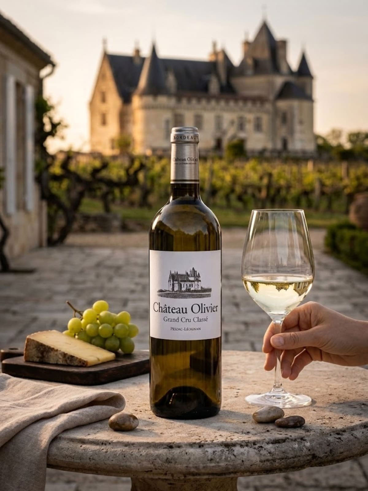 Phong cách vang trắng Pessac-Léognan
