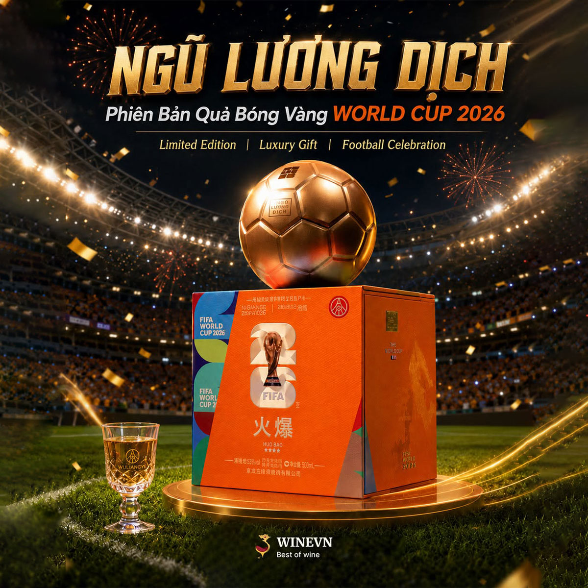 Banner Ngũ Lương Dịch World Cup 2026