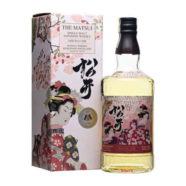 Rượu The Matsui Sakura Cask Single Malt Whisky