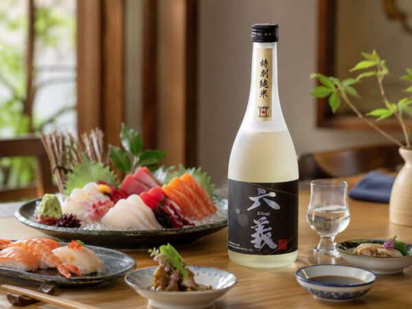 Rượu Sake Rikugi Tokubetu Jyunmai - Ảnh 2