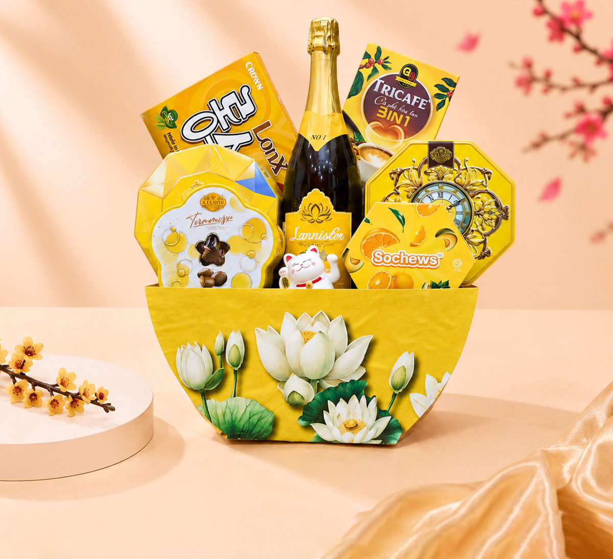 Giỏ quà Tết doanh nghiệp