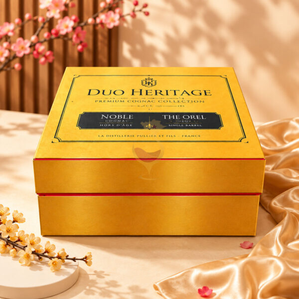 Hộp quà Rượu linh vật Dê Dou Heritage