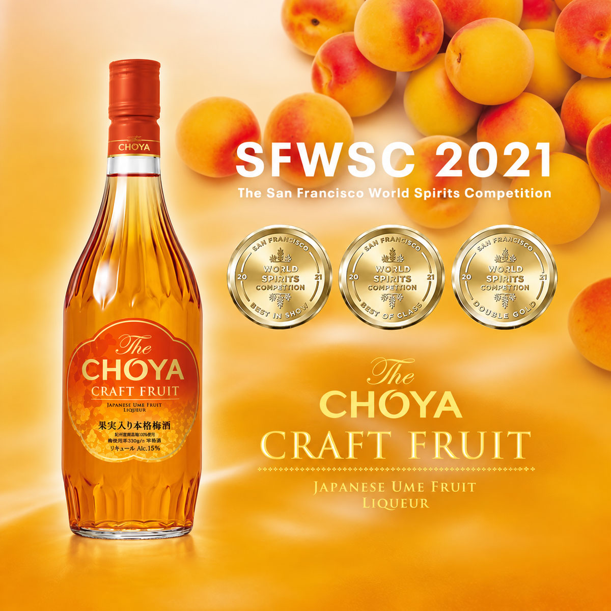 Rượu The Choya Fruity