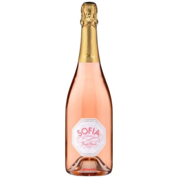 Rượu Vang Sủi Hồng Francis Coppola Sofia Brut Rosé, Monterey County