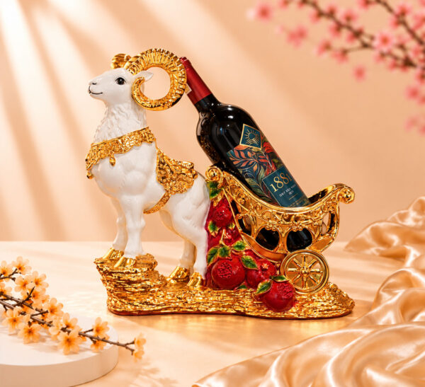 Kệ rượu vang linh dương phát tài