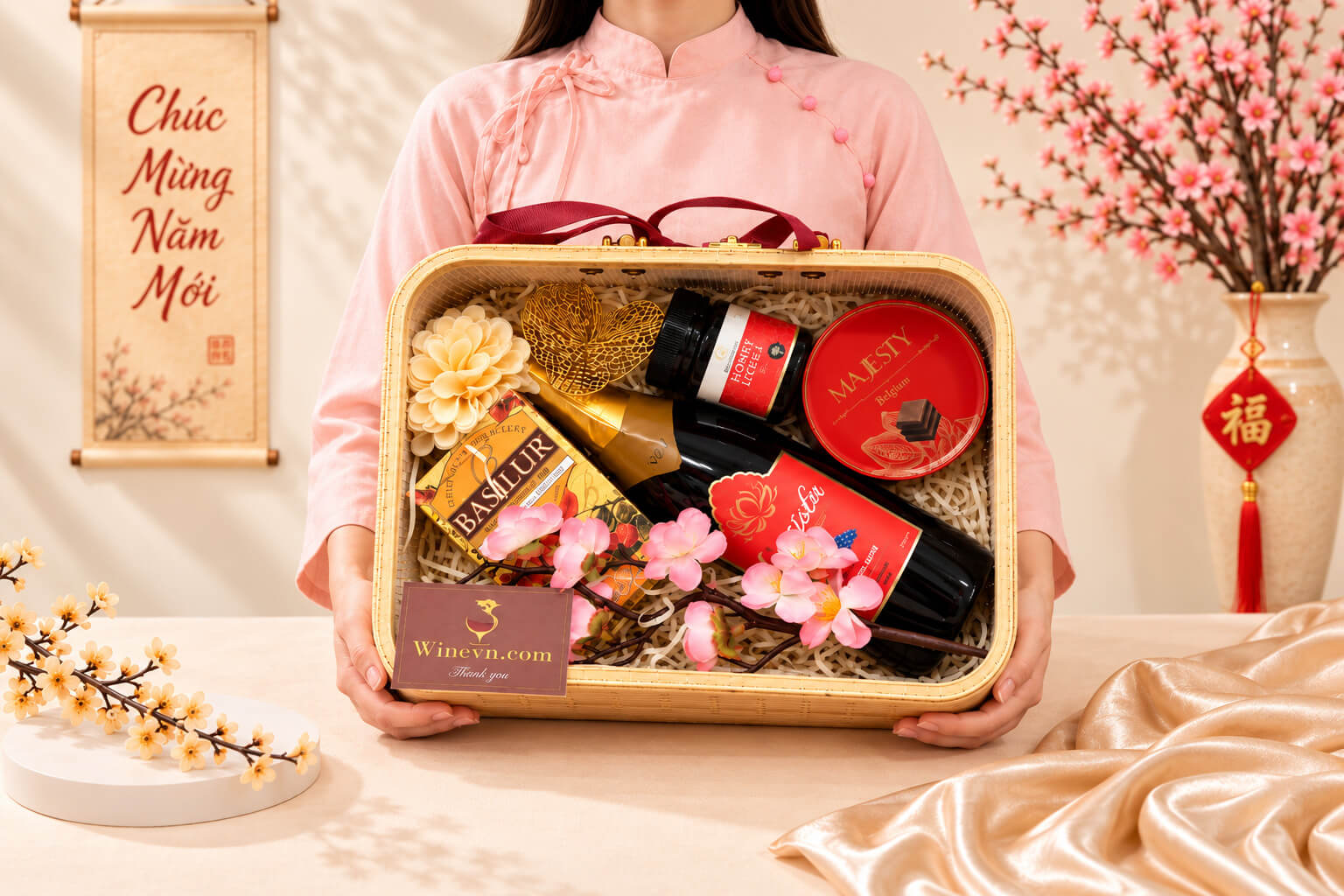 Giỏ quà Tết GQT2708