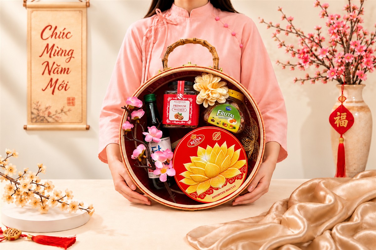 Giỏ quà Tết GQT2715