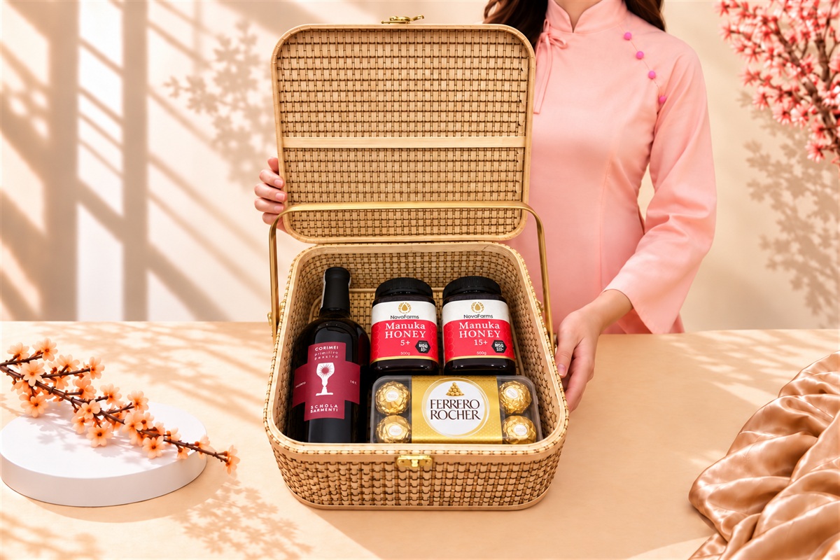 Giỏ quà Tết GQT2724