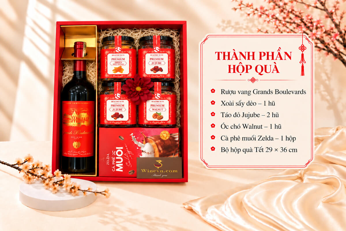 Hộp Quà Tết Phú Quý An Gia HQT2702
