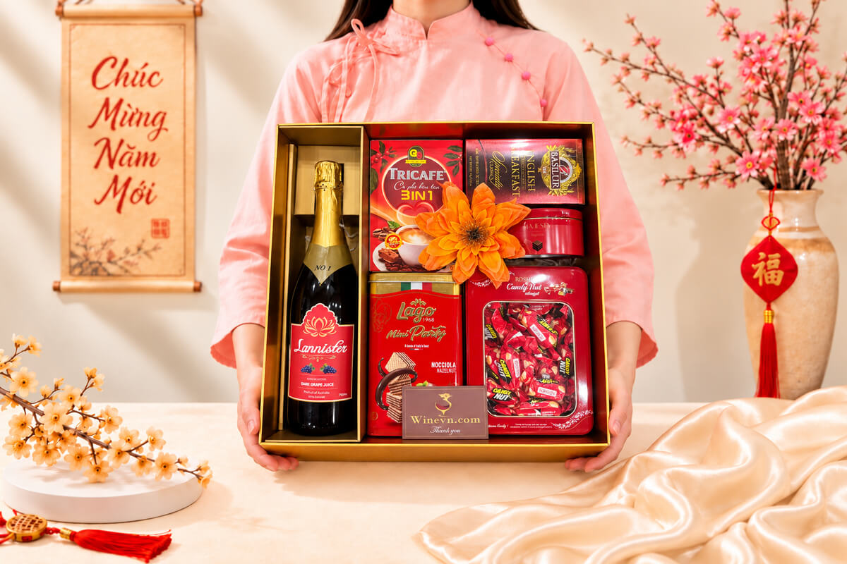Hộp Quà Tết Happy New Year HQT2721