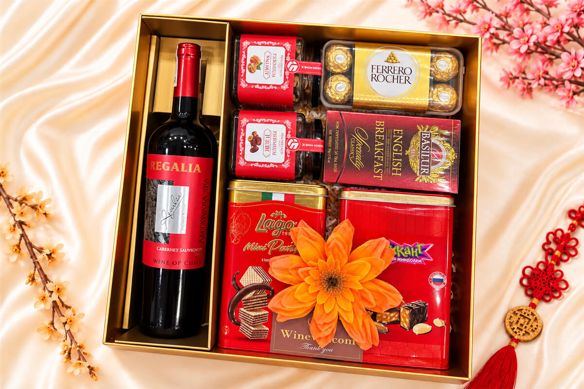 Hộp Quà Tết Happy New Year HQT2723