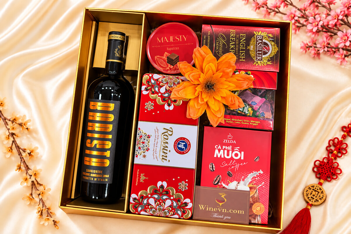 Hộp Quà Tết Happy New Year HQT2728