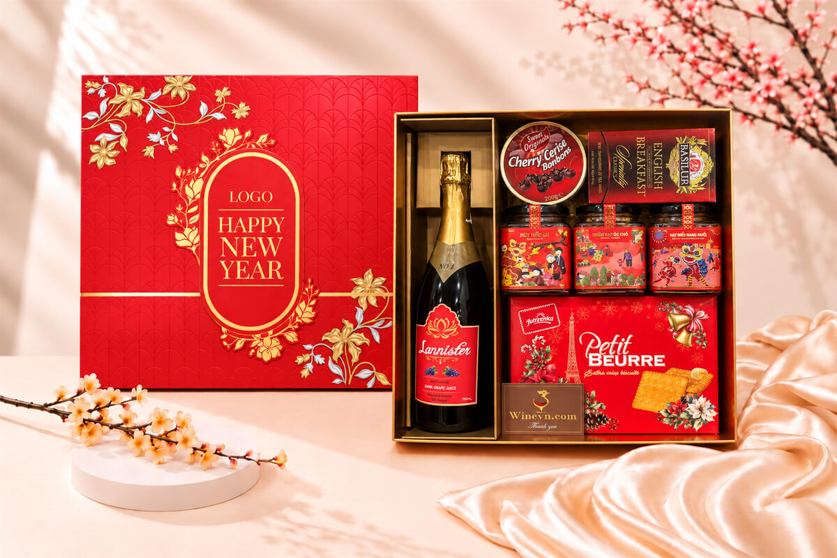 Hộp Quà Tết Happy New Year HQT2732