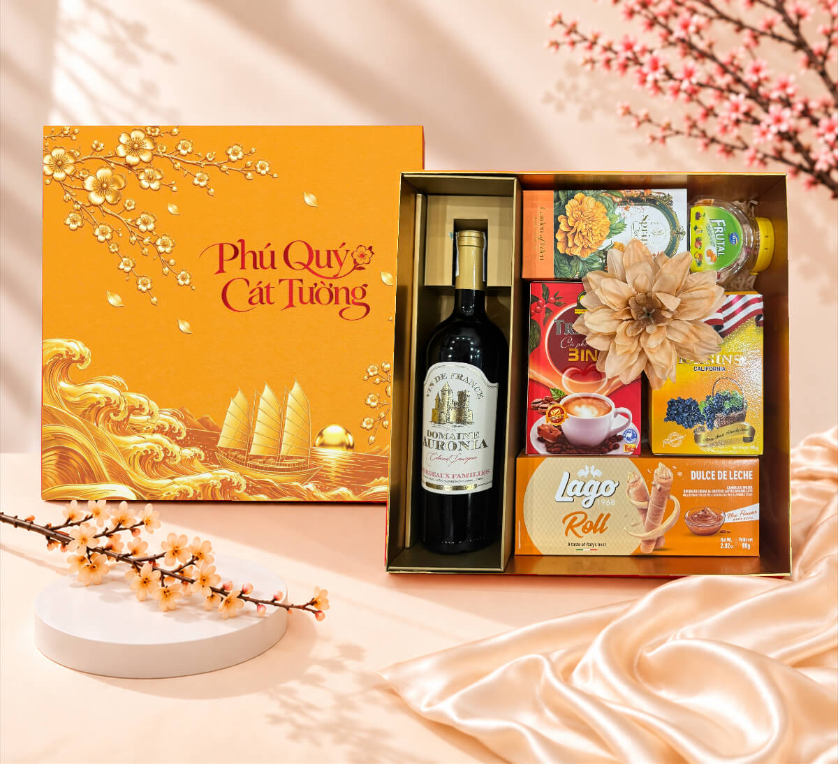 Hộp Quà Tết Phú Quý Cát Tường HQT2744