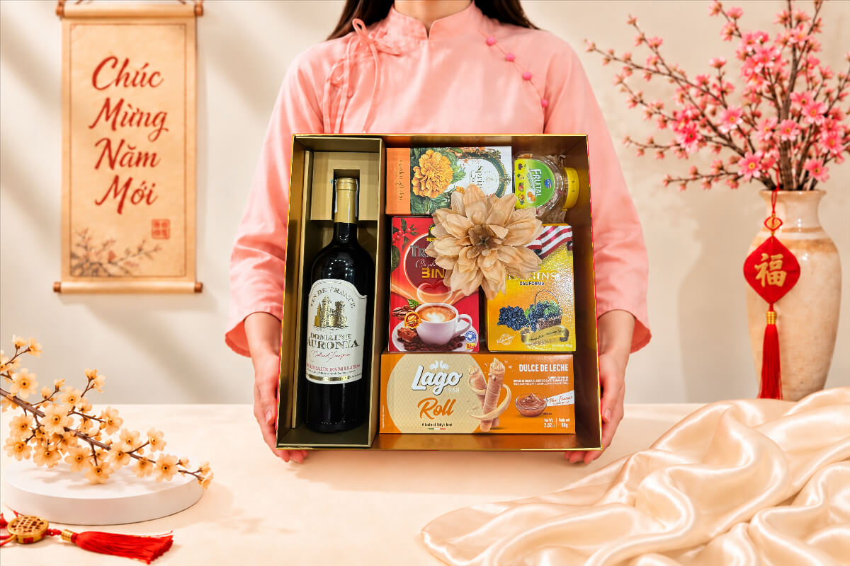 Hộp Quà Tết Phú Quý Cát Tường HQT2744
