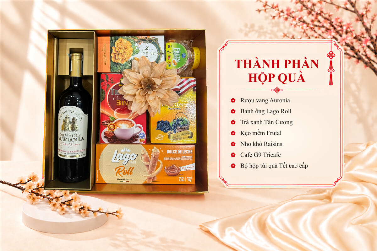 Hộp Quà Tết Phú Quý Cát Tường HQT2744