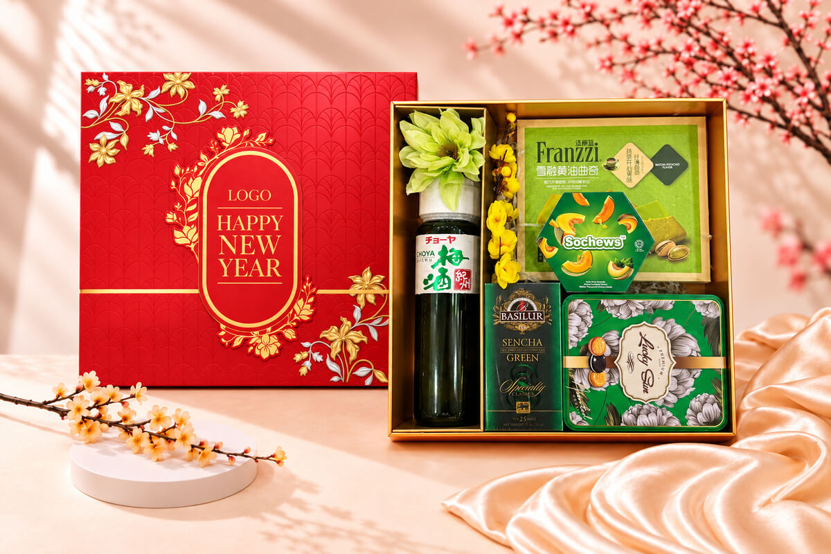 Hộp Quà Tết Happy New Year HQT2750