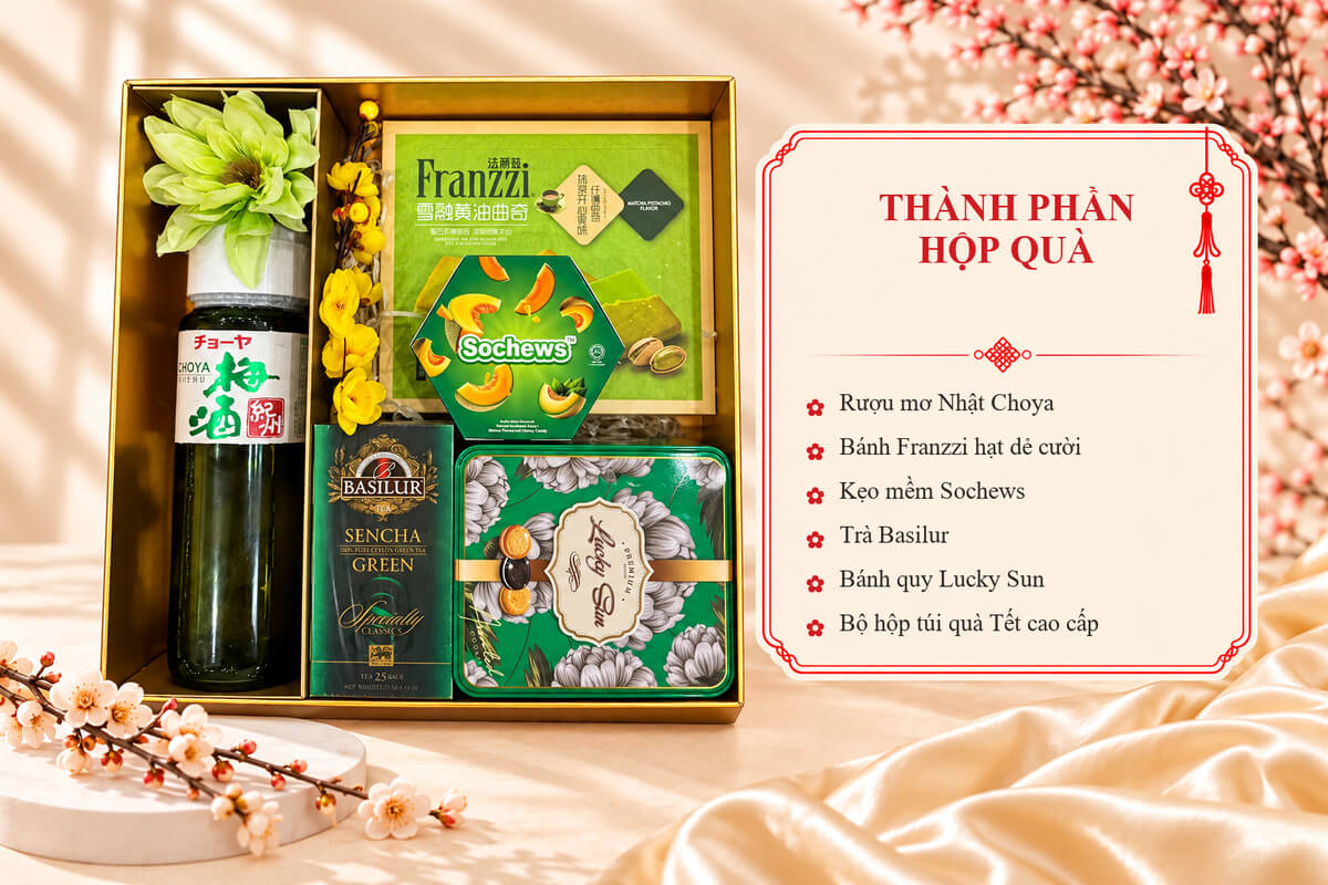 Hộp Quà Tết Happy New Year HQT2750